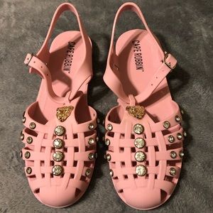 Cape Robbin Catch One Mauve Sandals - Size 7.5